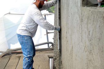 shotcrete retaining wall